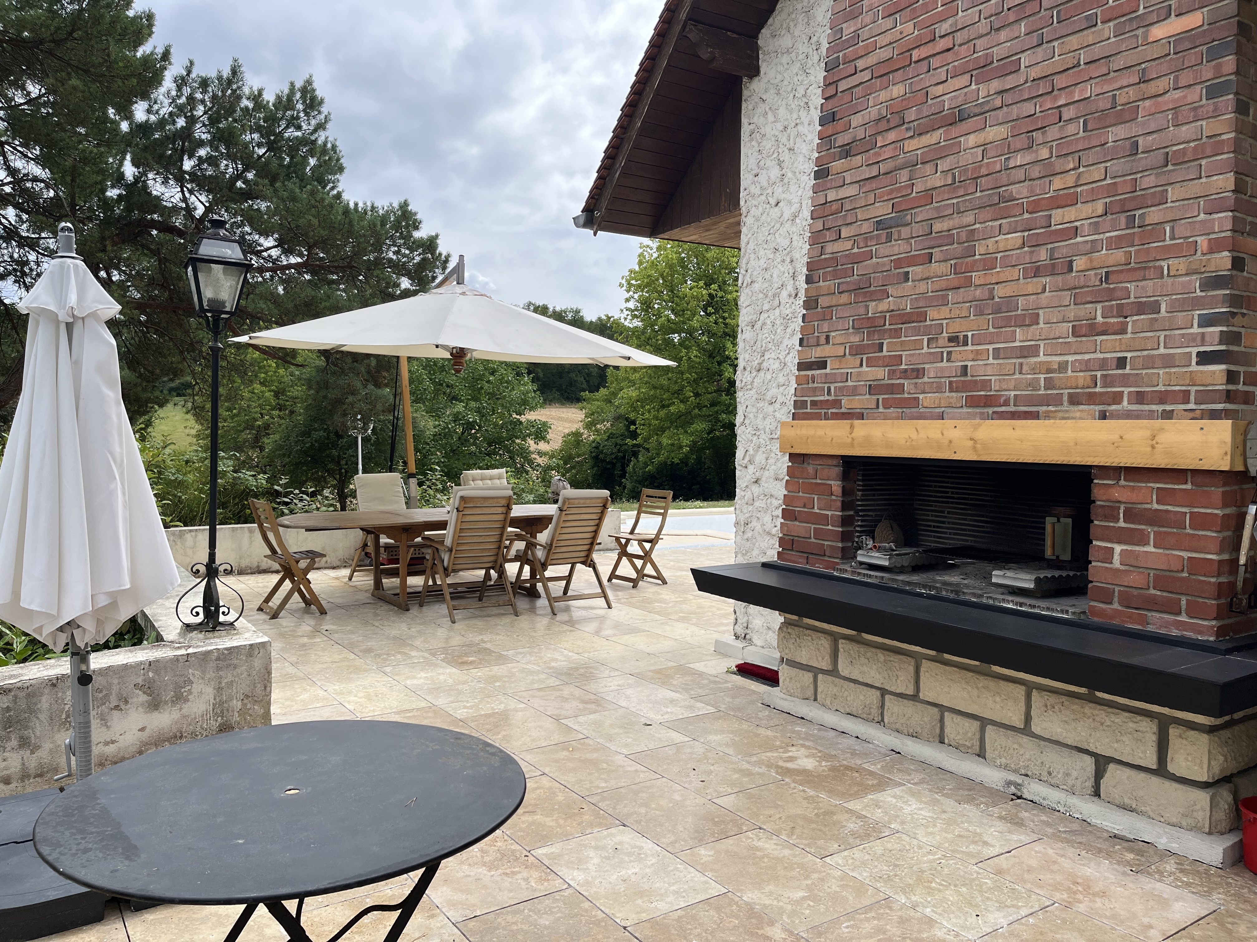 Terrasse jardin